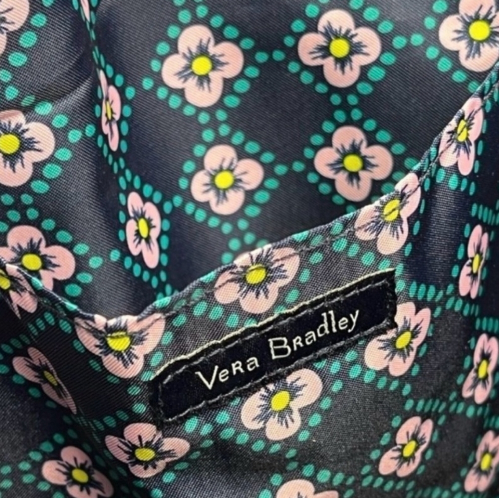 Vera Bradley Iconic Kaleidoscope Tote EUC - Picture 6 of 10